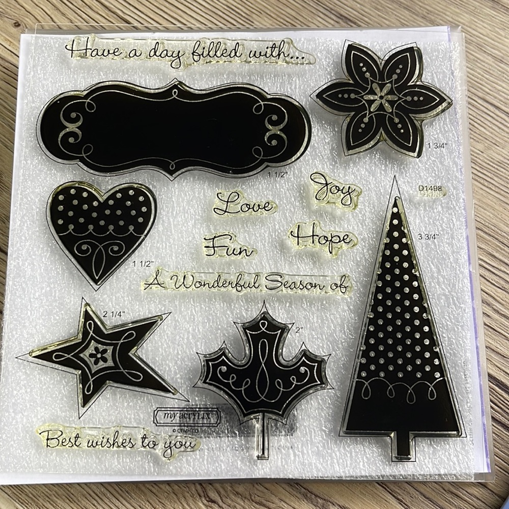 CLOSE TO MY HEART stamp set - Celebration